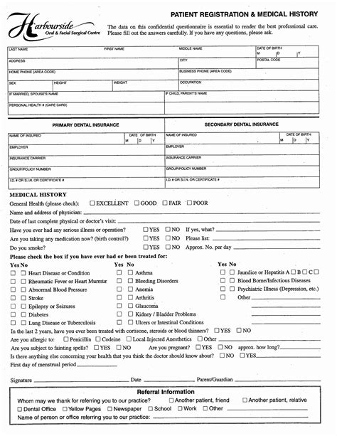 30 Free Printable Office Forms Example Document Template