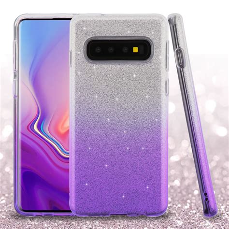 Full Glitter Hybrid Protective Case For Samsung Galaxy S10 Gradient