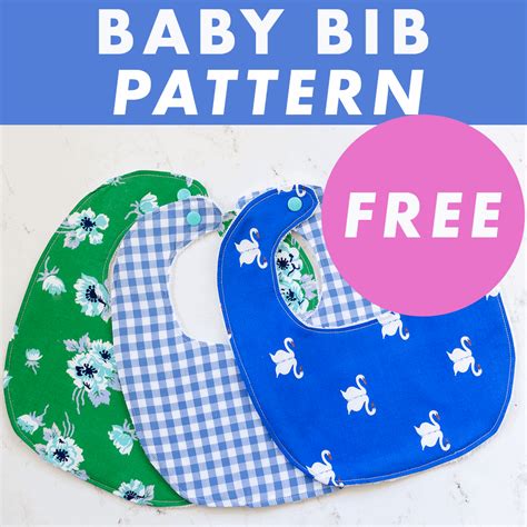 30 Free Sewing Pattern Baby Bib Paoblessing