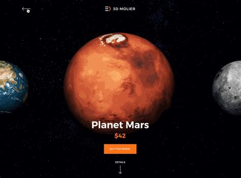 Free Design Materials 30 Incredible Space Themed Website Ui Designs