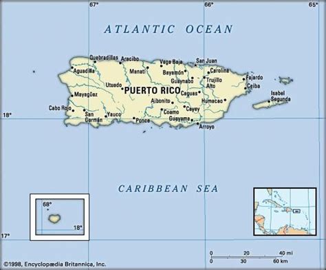 1up Travel Maps Of Puerto Rico Puerto Rico Political