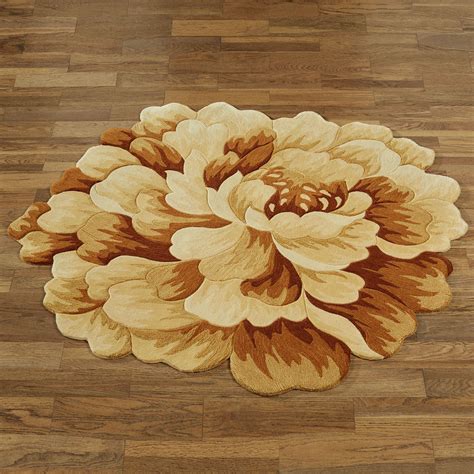 Felicity Floral Flower Shaped Rugs