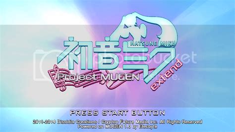 The Mugen Fighters Guild Hatsune Miku Project Mugen Extend 850480