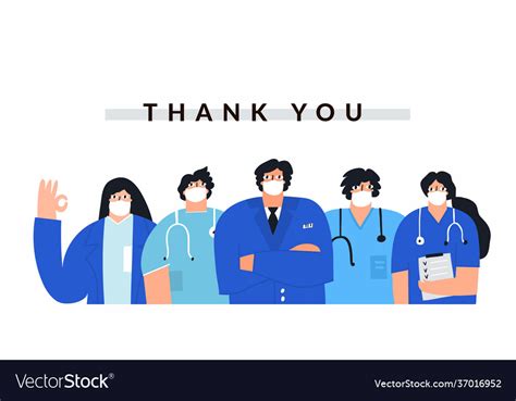 Thank You Healthcare Professionals Banner Template
