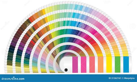Colores de Pantone stock de ilustración Ilustración de conceptual