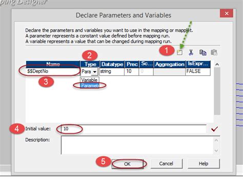 Mappings In Informatica Create Components Parameter Variable