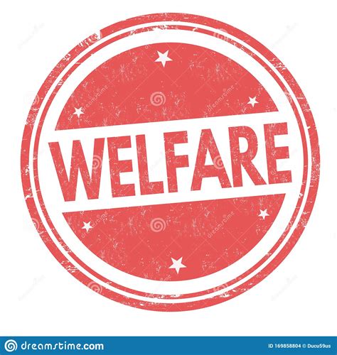 Welfare sign or stamp stock vector. Illustration of illustration ...
