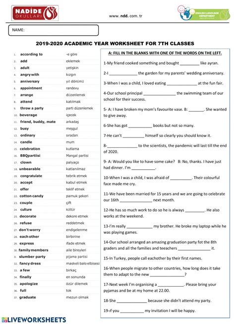 Free esl printable grammar and vocabulary worksheets, english exercises, eal handouts, esol quizzes, efl activities, tefl questions, tesol materials, english teaching and learning resources, fun crossword and word search puzzles, tests, picture dictionaries, classroom posters. 20 7th Grade Language Arts Worksheets | Worksheet for Kids