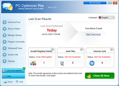 Pc Optimizer Pro Best Free Pc Optimizer Best Pc Booster