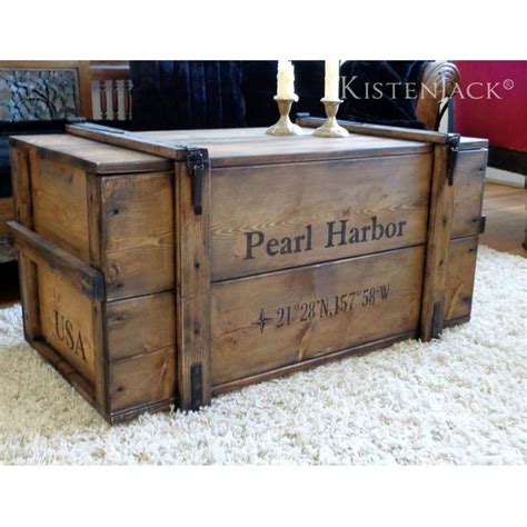 This coffee table with a openable door comes out with plenty of space it is a coffee table with a storage compartment and full length container lock overall dimensions: Chest wooden crate cargo box Bench coffee table Pearl ...