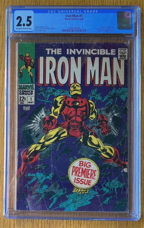 For Sale Iron Man 1 25 Oww Cbcs Comics Page 1