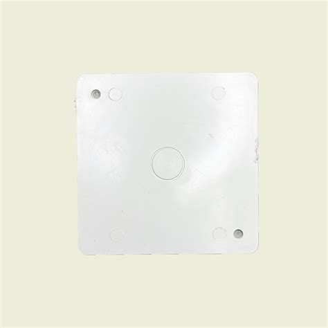 Pvc 4″x4″ Electrical Can Blank Cover Plate • Samaroos Materials