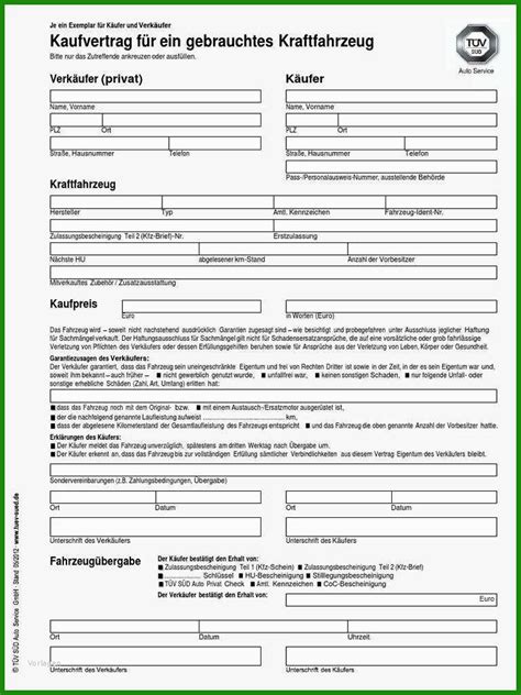 Auto kaufvertrag vorlage zum ausdrucken. Muster Kaufvertrag Adac - Kostenlose Vorlagen zum Download ...