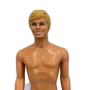 Vintage Mattel Barbie My First Ken Doll Nude Tall Bl