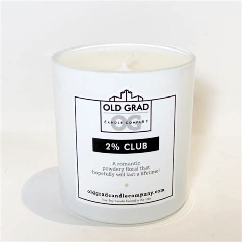 2 Club Old Grad Candle Company