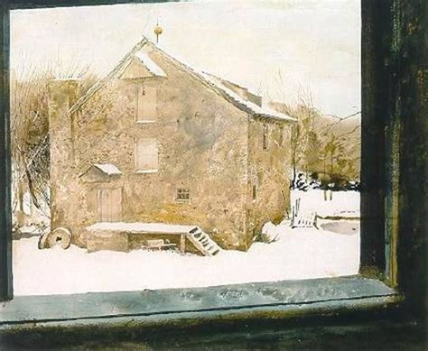 Andrew Wyeth 1917 — 2009 Usa From My Window 1974 Watercolor