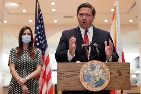 Florida Governor Ron Desantis Announced New Legislation That Would