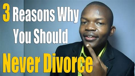 3 Reasons Why You Should Never Divorce Youtube