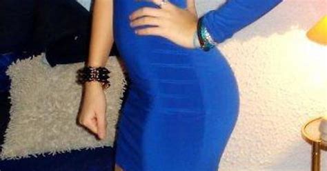 tight blue dress imgur
