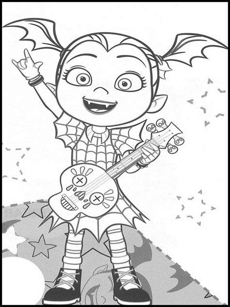 Desenhos De Vampirina 2 Para Colorir E Imprimir ColorirOnline Com