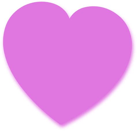 Light Purple Heart Clip Art At Clker Com Vector Clip Art Online