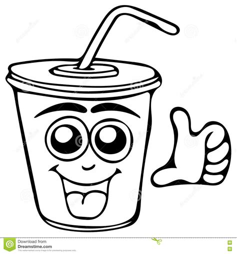 Coloring pages for kids and adults ➜ we have tons of free coloring pages to print, download and color! Soda Coloring Pages - Kidsuki