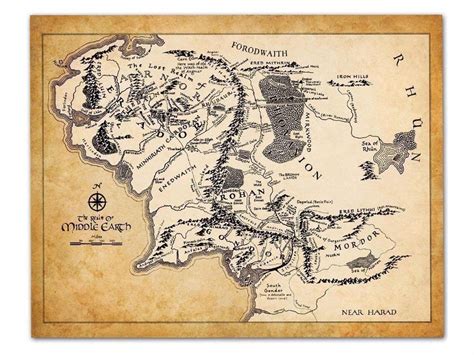 Fictional World Map