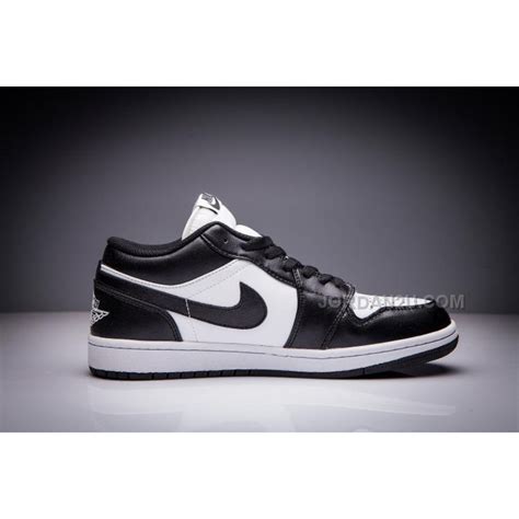 Nike Mens Air Jordan 1 Low Black White Shoes New Air Jordan Shoes