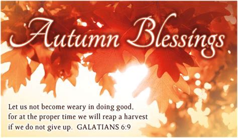 Free Autumn Blessings Ecard Email Free Personalized Autumn Cards