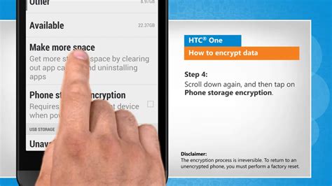 How To Encrypt Data In Htc One Youtube