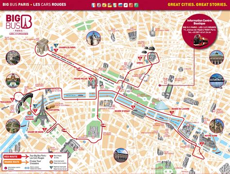 Map Of Paris Tourist Attractions Sightseeing And Tourist Tour