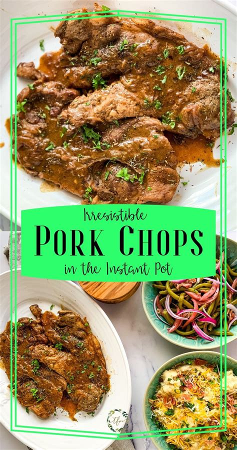 If you're using frozen pork chops, just sear them as directed below. Instant Pot Pork Chops (use frozen) | Pot recipes easy ...