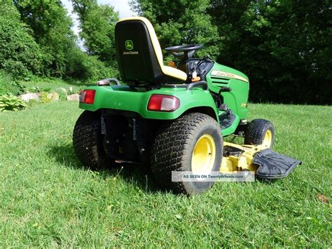 John Deere X740 Ultimate Yanmar Diesel Lawn Tractor Mower Hydrostatic