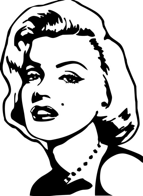 Marilyn Monroe Coloring Pages Activity Shelter