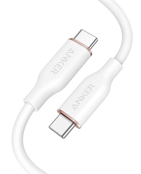 Buy Anker 643 Powerline Iii Flow Silicone Cable Usb C To Usb C 3ft