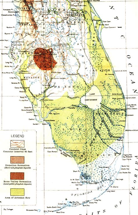 Map Of Florida Showing The Everglades Printable Maps
