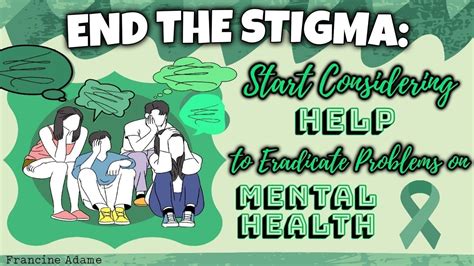 Petition · End The Stigma Start Considering Help To Eradicate Problems