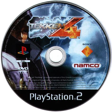 Tekken 4 2002 Playstation 2 Box Cover Art Mobygames