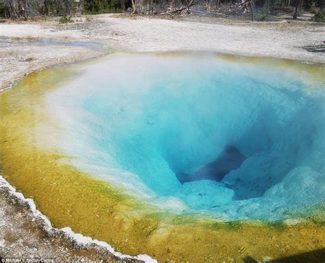 Photos Reveal Destruction Of Yellowstone Hot Spring By Tourists