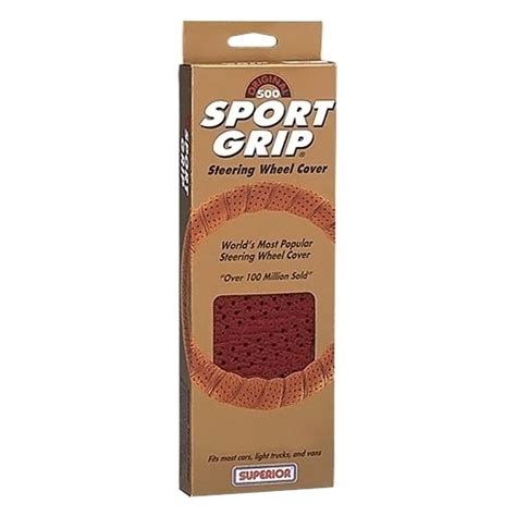 Superior Automotive® Sport Grip™ Lace On Steering Wheel Cover