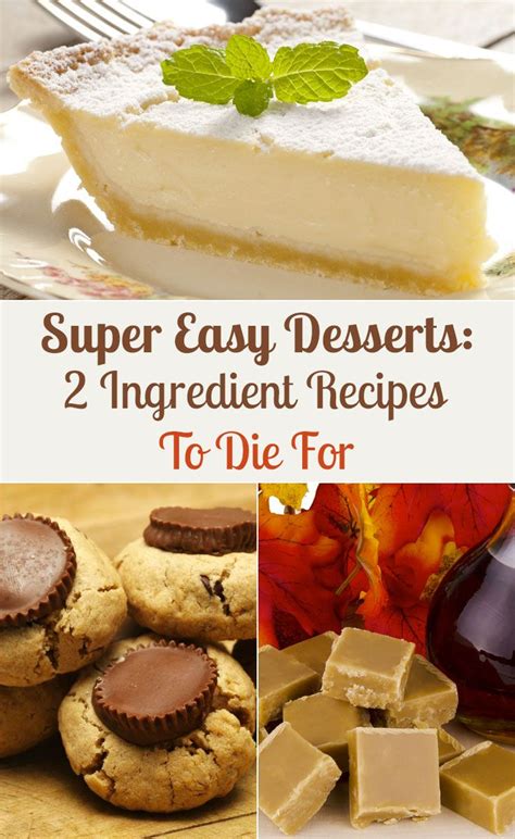 Easy Desserts For Two Compilation How To Make Perfect Recipes