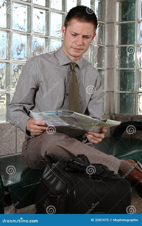 Lost Stock Image Image Of Adult Person Tourist Luggage 3287475