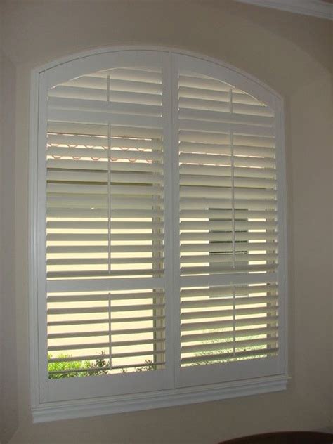 Eyebrow Shutters Real Nice Classic Look For Your Home Arched Window