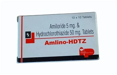 Amiloride 5 Mg And Hydrochlorothiazide 50 Mg Tablets 55mg At Rs 156box In Ludhiana