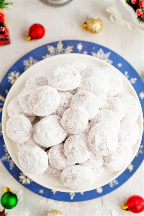 Pfeffernusse German Christmas Cookies Platter Talk