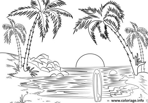 Coloriage Mer De Plage Jecolorie Com