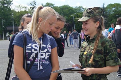 serbian female soldiers image females in uniform lovers group moddb