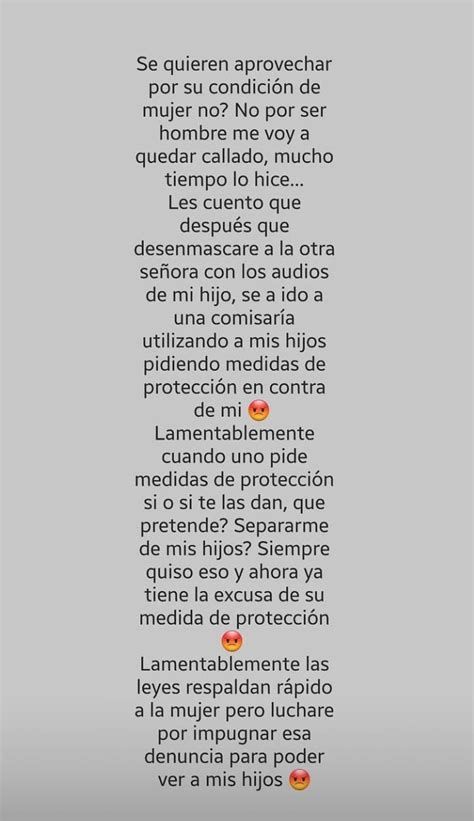 leonard león furioso con karla tarazona por pedir medidas de protección en su contra “quiere