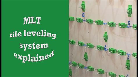Check spelling or type a new query. MLT tile leveling system explained - YouTube