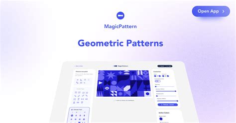Geometric Pattern Generator By Magicpattern